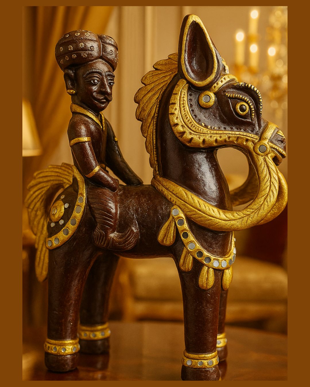 Royal Horse Figurine Code CMDI1021