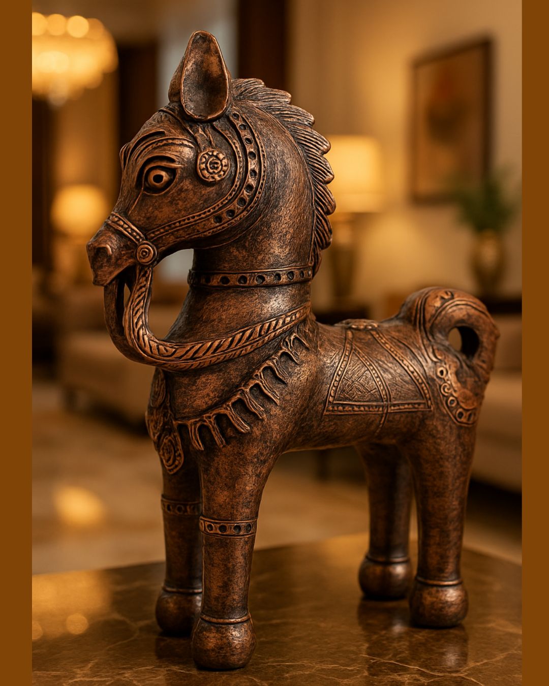 Vintage Royal Horse Decor Code CMDI1024