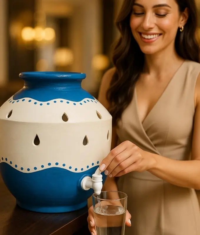 Handcrafted Water Dispenser Pot Code CMMTK101