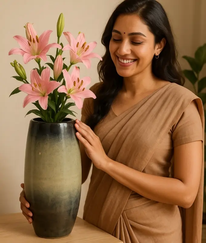 Handcrafted Decorative Flower Vase Code CMDI102