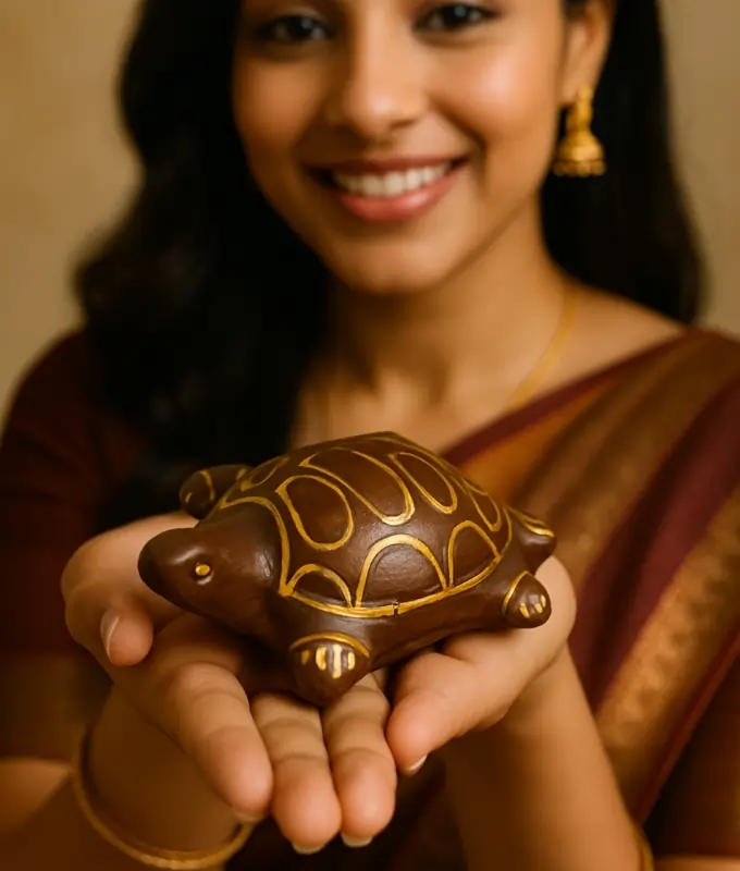 Handcrafted Turtle Decorative Piece Code CMDI101