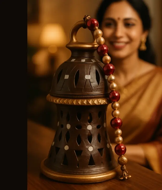 Handcrafted Decorative Lantern Code CMDI1013