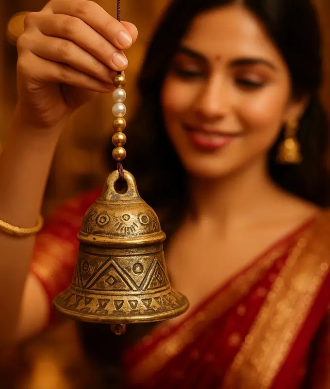 Handcrafted Decorative Hanging Bell Code CMDI1010