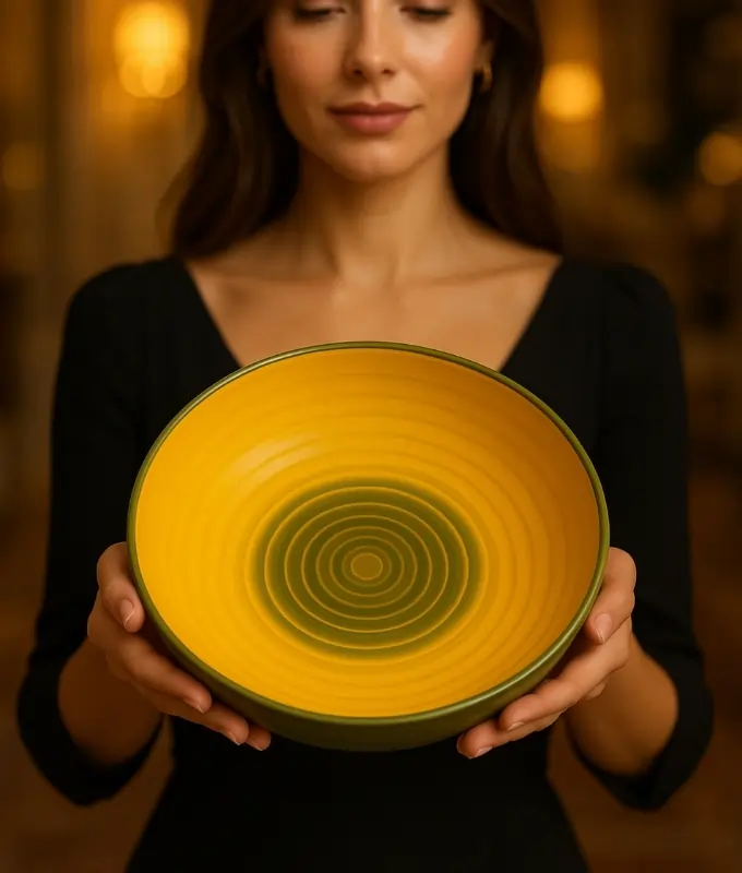Handcrafted Ceramic Bowl Code CMDBL104