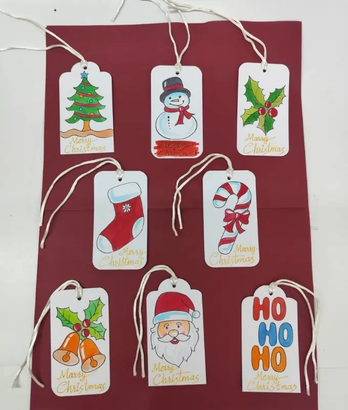 Handmade Christmas Gift Tags Code G91TAGS101