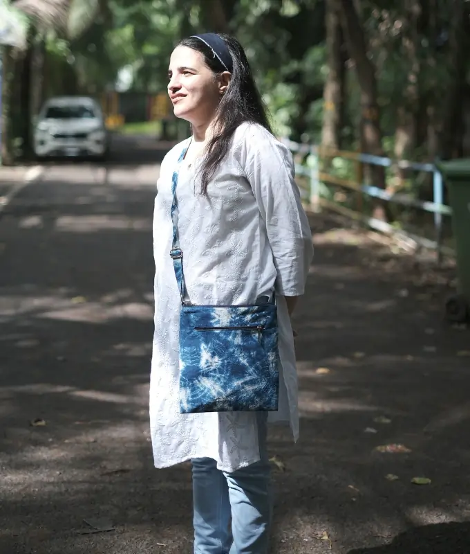 Student Crafted Tie-Dye Sling Bag Code G91TDB108