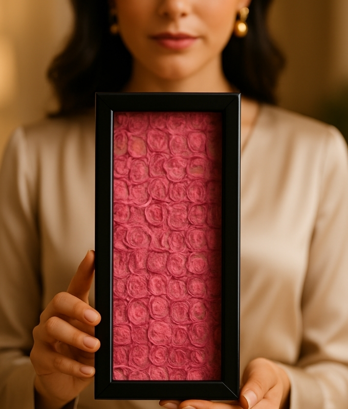 Rose Texture Art Serving Tray Code TAT105