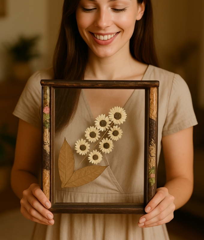 Daisy Bloom Art Serving Tray Code TAT103