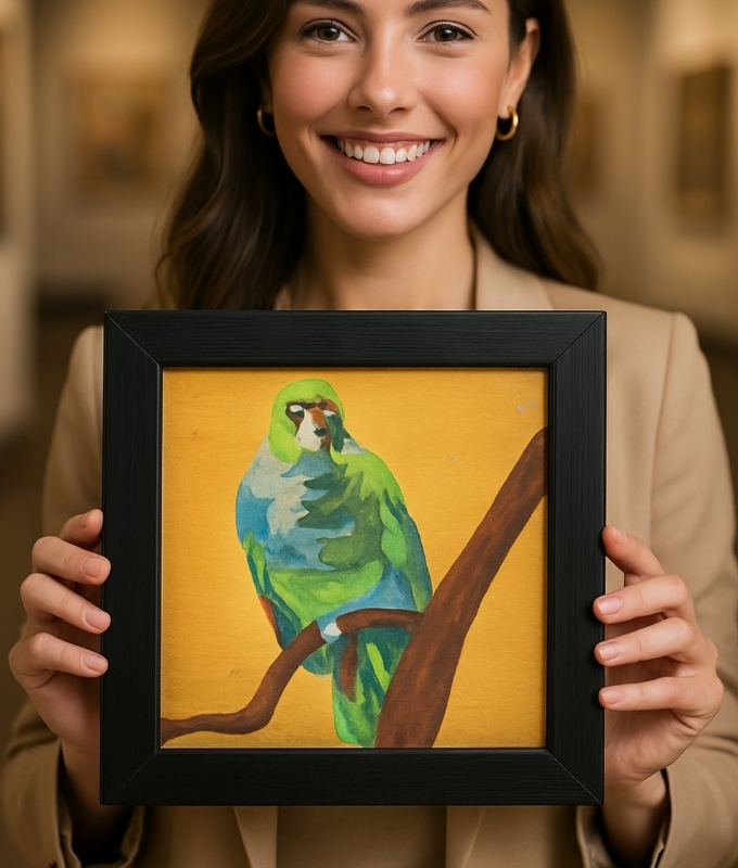 Parrot Art Frame Code PT103