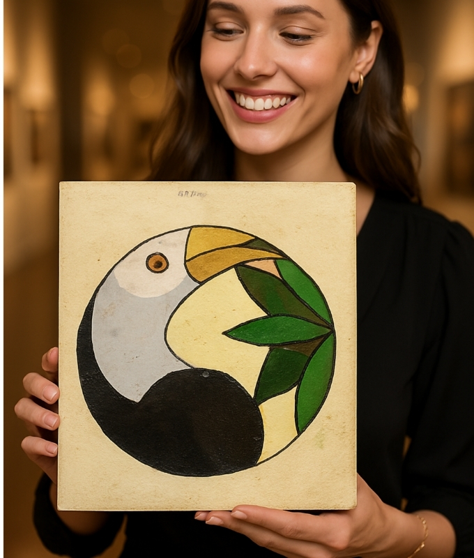 Code PT109 Toucan Art Frame