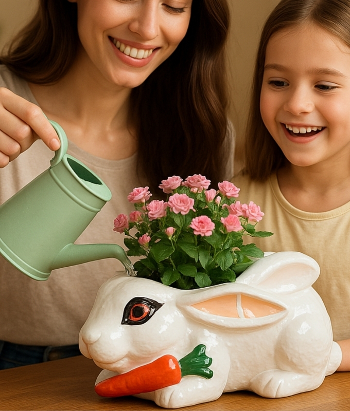 Bunny Planter Pot Code CMPLT104